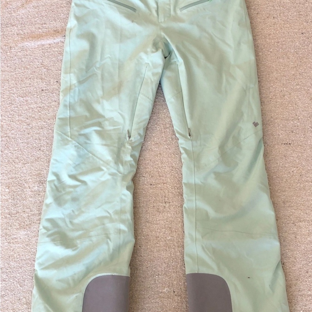 OBERMEYER Ski Pants, Size 4, Glacial Ice
